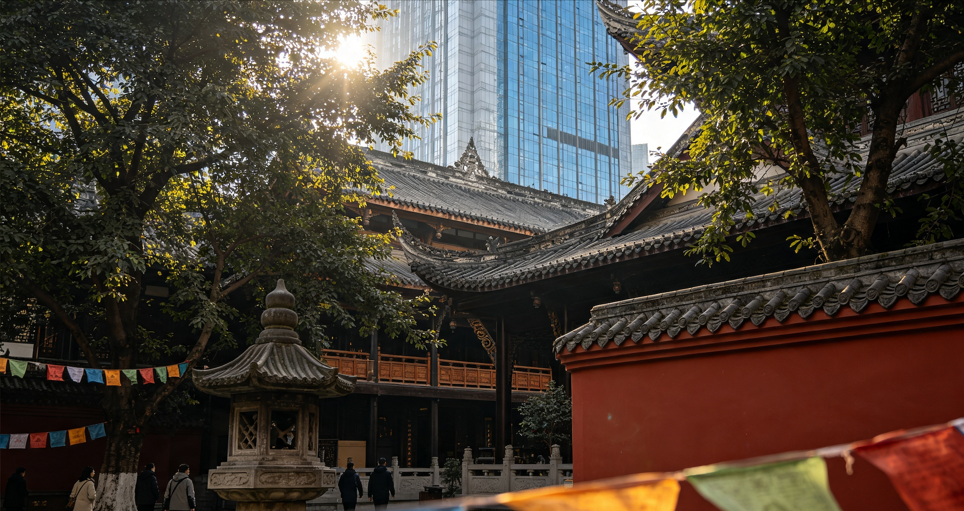 Chengdu: Private History Walk, Local Dinner & Night Cruise — photo 9